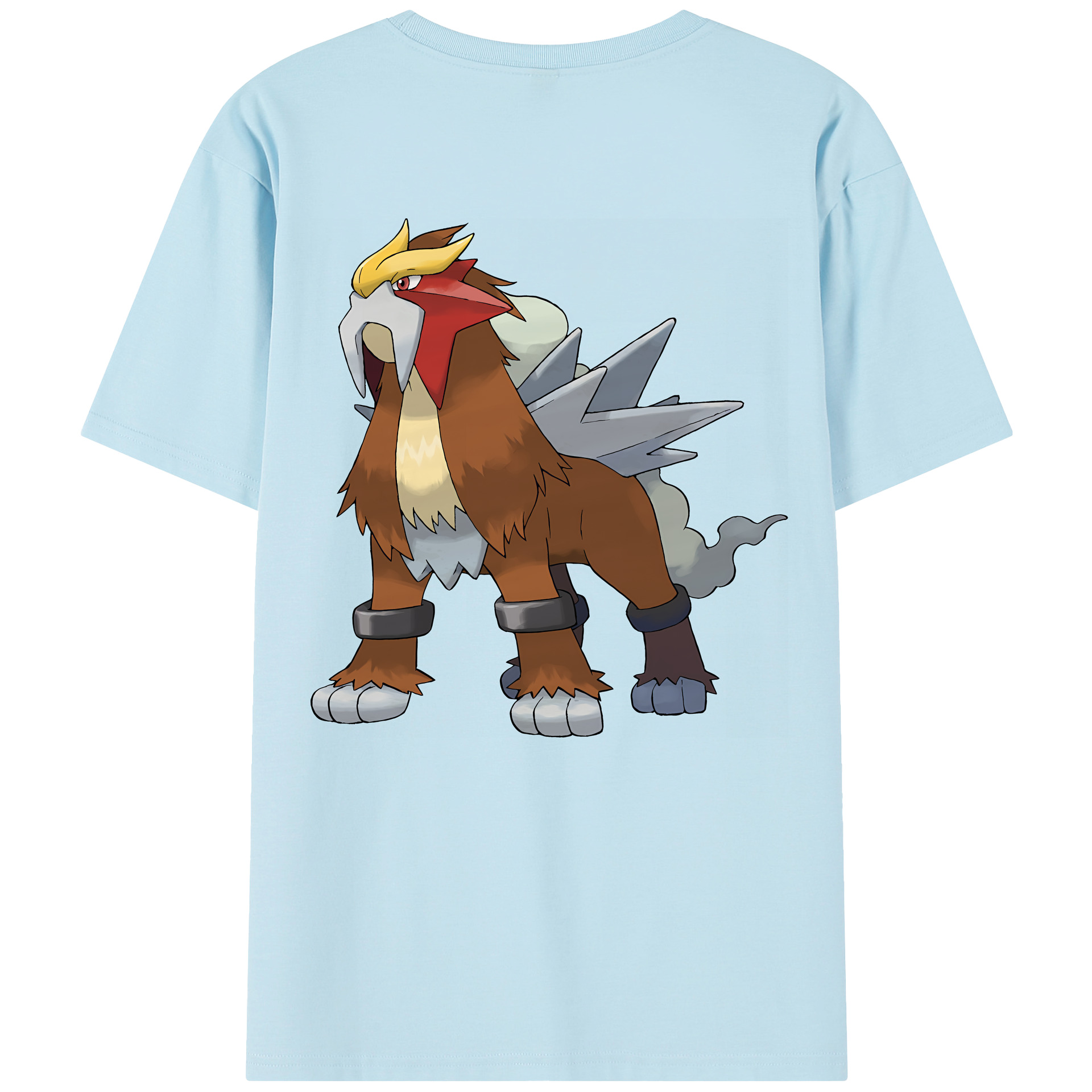 （画像用） ポケットモンスター Pokémon 綿100％半袖Tシャツ（背面プリント）